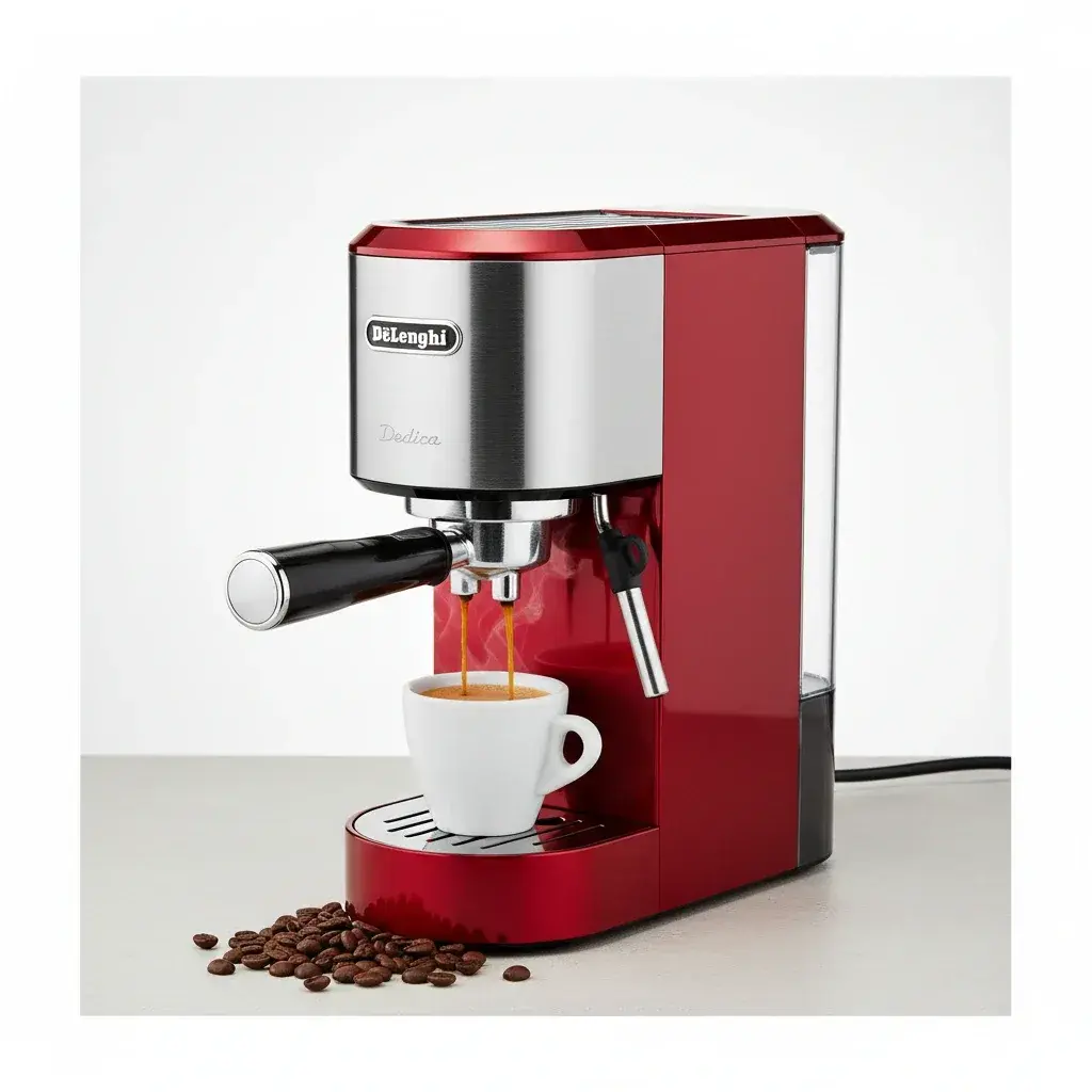 بررسی اسپرسوساز دلونگی دِدیکا EC685 با طراحی فشرده و عملکرد حرفه‌ای در آشپزخانه مدرن