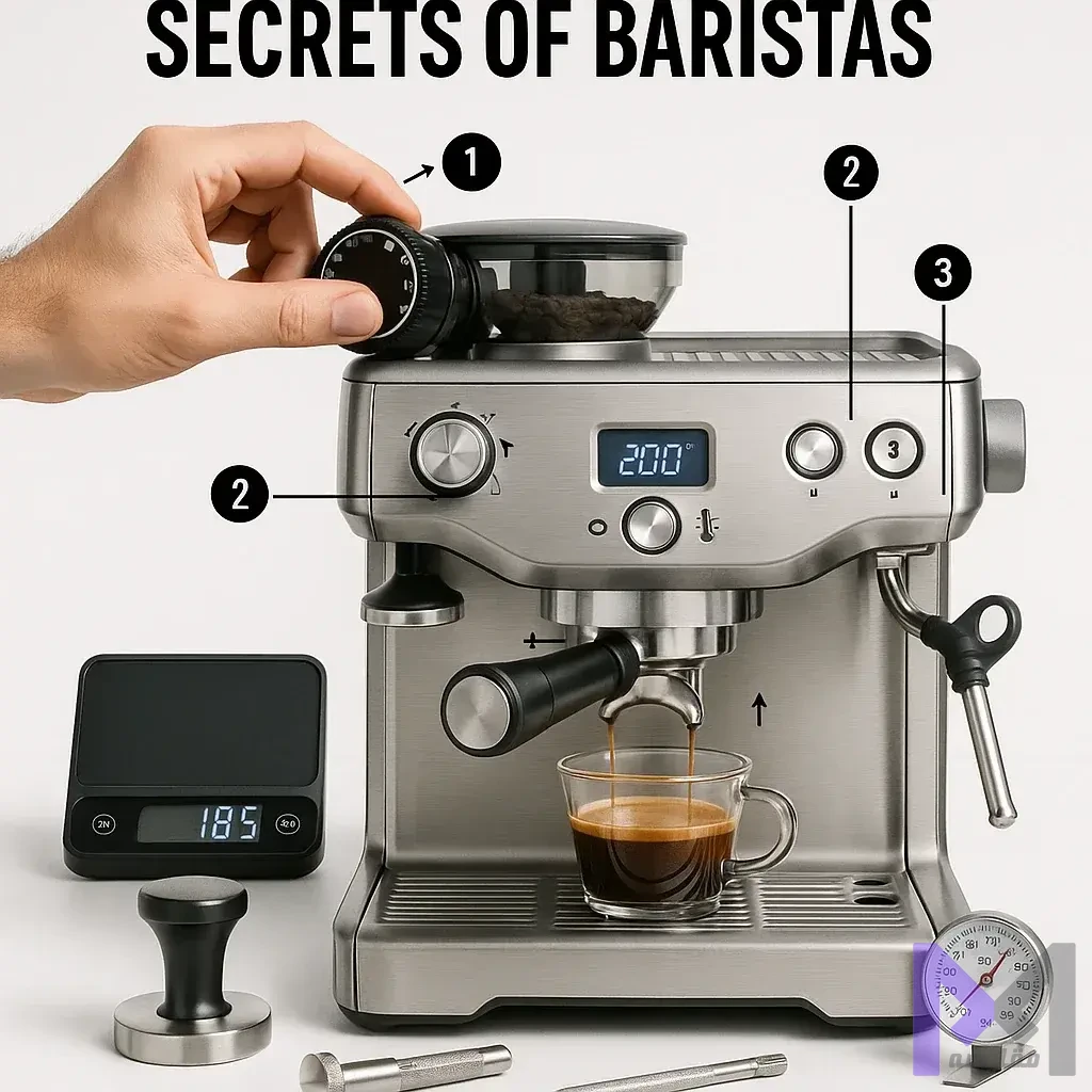 راهنمای تخصصی تنظیم و کالیبراسیون اسپرسوساز خانگی راهنمای تخصصی تنظیم و کالیبراسیون اسپرسوساز خانگی