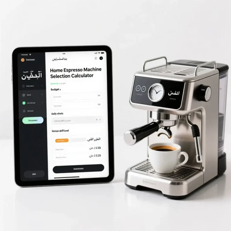 محاسبه‌گر انتخاب بهترین اسپرسوساز خانگی